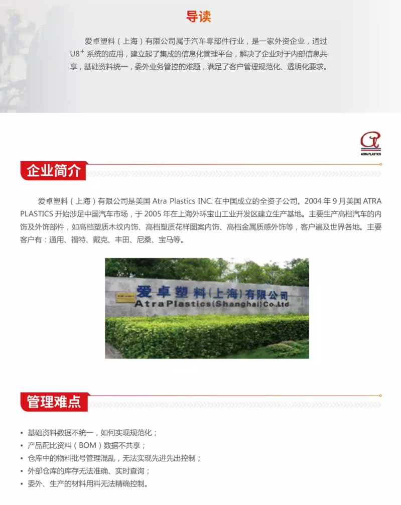 汽配行业的信息化建设实践